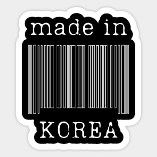 Made in Korea Sticker